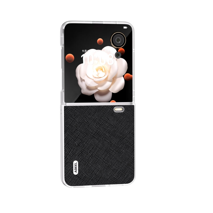 ABEEL Cross Texture Genuine Leather Phone Case, For Honor Magic V Flip, For Honor Magic Vs2, For Honor Magic V2 engabe3760 Mobile Accessories - APEXEL INDIA - Mobile Lens - Mobile Camera Lens - Cellphone Accessories - Phone Lens - Smartphone Lens