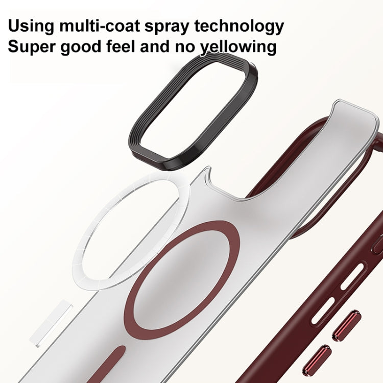 Brilliant Series MagSafe Micro-frosted Anti-fingerprint PC Phone Case, For iPhone 12 Pro Max Apple Accessories engbri4303 More iPhone Cases - APEXEL INDIA - Mobile Lens - Mobile Camera Lens - Cellphone Accessories - Phone Lens - Smartphone Lens