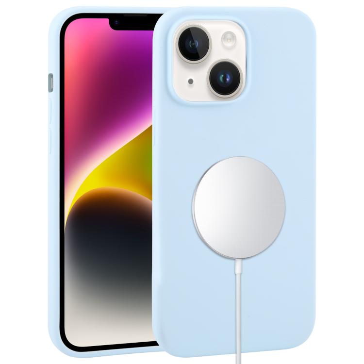 Liquid Silicone Full Coverage MagSafe Phone Case, For iPhone 14 Plus Apple Accessories engliq4332 iPhone 14 Plus - APEXEL INDIA - Mobile Lens - Mobile Camera Lens - Cellphone Accessories - Phone Lens - Smartphone Lens