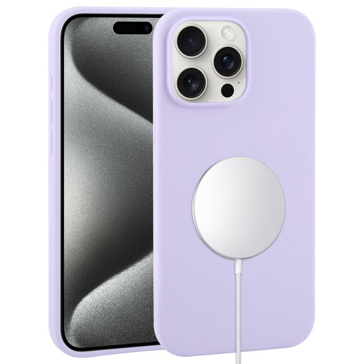 Liquid Silicone Full Coverage MagSafe Phone Case, For iPhone 15 Pro Apple Accessories engliq4305 iPhone 15 Pro - APEXEL INDIA - Mobile Lens - Mobile Camera Lens - Cellphone Accessories - Phone Lens - Smartphone Lens