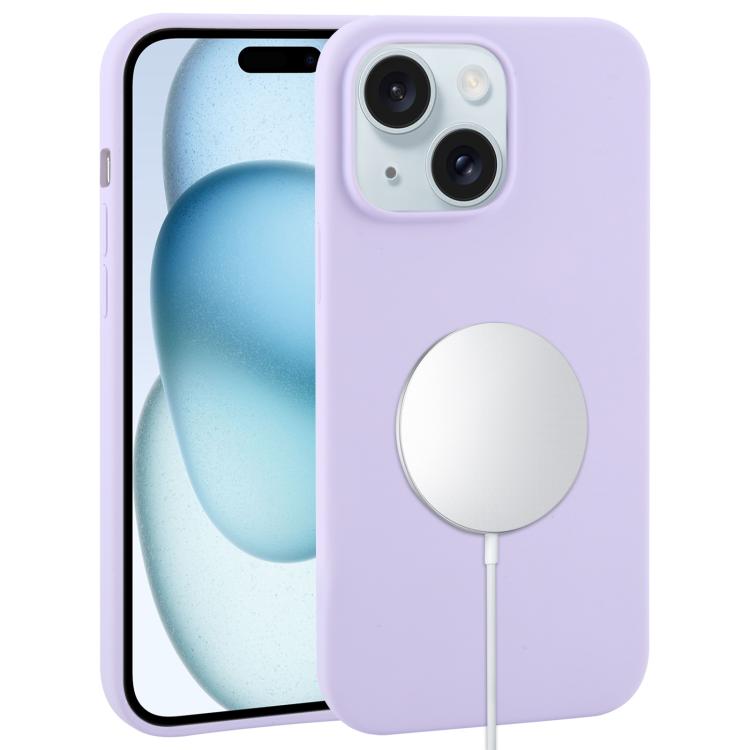 Liquid Silicone Full Coverage MagSafe Phone Case, For iPhone 15 Plus Apple Accessories engliq4307 iPhone 15 Plus - APEXEL INDIA - Mobile Lens - Mobile Camera Lens - Cellphone Accessories - Phone Lens - Smartphone Lens