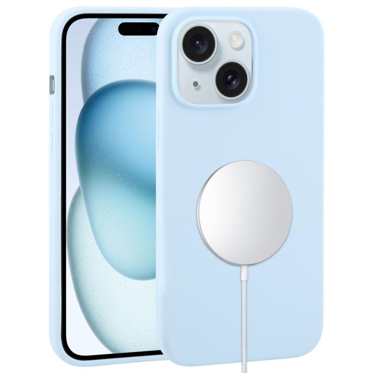 Liquid Silicone Full Coverage MagSafe Phone Case, For iPhone 15 Plus Apple Accessories engliq4307 iPhone 15 Plus - APEXEL INDIA - Mobile Lens - Mobile Camera Lens - Cellphone Accessories - Phone Lens - Smartphone Lens