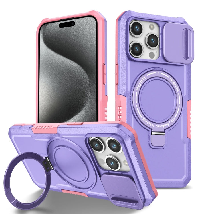 Sliding Camshield MagSafe Holder TPU Hybrid PC Phone Case, For iPhone 15 Pro Max, For iPhone 15 Pro Apple Accessories engsli4343 iPhone 15 Pro Max - APEXEL INDIA - Mobile Lens - Mobile Camera Lens - Cellphone Accessories - Phone Lens - Smartphone Lens