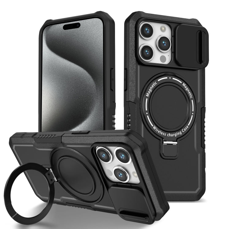 Sliding Camshield MagSafe Holder TPU Hybrid PC Phone Case, For iPhone 15 Pro Max, For iPhone 15 Pro Apple Accessories engsli4343 iPhone 15 Pro Max - APEXEL INDIA - Mobile Lens - Mobile Camera Lens - Cellphone Accessories - Phone Lens - Smartphone Lens