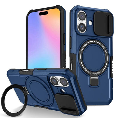 Sliding Camshield MagSafe Holder TPU Hybrid PC Phone Case, For iPhone 16 Plus, For iPhone 16 Apple Accessories engsli4366 iPhone 16 Plus - APEXEL INDIA - Mobile Lens - Mobile Camera Lens - Cellphone Accessories - Phone Lens - Smartphone Lens