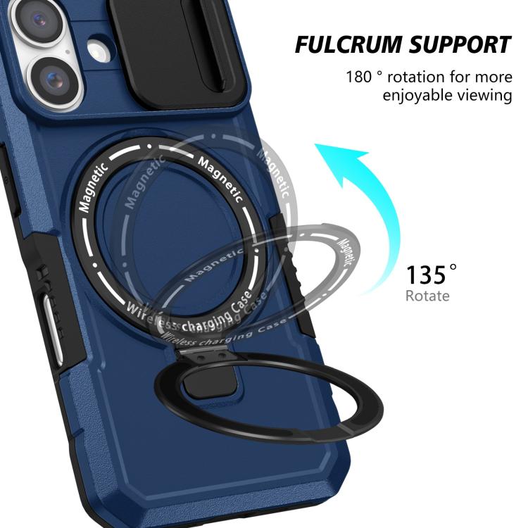 Sliding Camshield MagSafe Holder TPU Hybrid PC Phone Case, For iPhone 16 Plus, For iPhone 16 Apple Accessories engsli4366 iPhone 16 Plus - APEXEL INDIA - Mobile Lens - Mobile Camera Lens - Cellphone Accessories - Phone Lens - Smartphone Lens