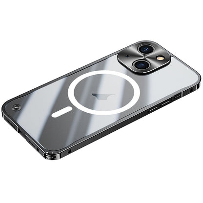 Metal Frame Frosted PC Shockproof MagSafe Case, For iPhone 15 Pro Max, For iPhone 15 Pro, For iPhone 15 Plus, For iPhone 15 Apple Accessories engmet4352 iPhone 15 Pro Max - APEXEL INDIA - Mobile Lens - Mobile Camera Lens - Cellphone Accessories - Phone Lens - Smartphone Lens