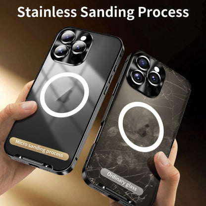 Frosted MagSafe Magnetic Metal Phone Case, For iPhone 16 Pro Max, For iPhone 16 Pro, For iPhone 16, For iPhone 15 Pro Max Apple Accessories engfro4373 iPhone 16 Pro Max - APEXEL INDIA - Mobile Lens - Mobile Camera Lens - Cellphone Accessories - Phone Lens - Smartphone Lens