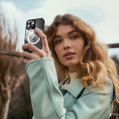 Frosted MagSafe Magnetic Metal Phone Case, For iPhone 16 Pro Max, For iPhone 16 Pro, For iPhone 16, For iPhone 15 Pro Max Apple Accessories engfro4373 iPhone 16 Pro Max - APEXEL INDIA - Mobile Lens - Mobile Camera Lens - Cellphone Accessories - Phone Lens - Smartphone Lens