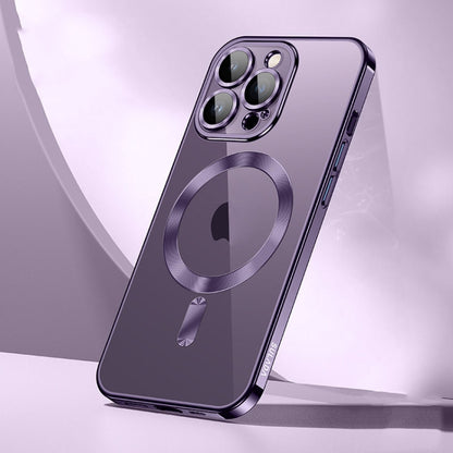 SULADA MagSafe Plating TPU Shockproof Phone Soft Case, For iPhone 15 Pro Max, For iPhone 15 Pro, For iPhone 15 Plus Apple Accessories engsul4378 iPhone 15 Pro Max - SULADA - Mobile Lens - Mobile Camera Lens - Cellphone Accessories - Phone Lens - Smartphone Lens