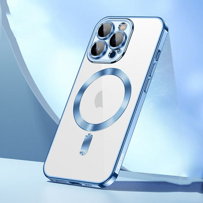 SULADA MagSafe Plating TPU Shockproof Phone Soft Case, For iPhone 15 Pro Max, For iPhone 15 Pro, For iPhone 15 Plus Apple Accessories engsul4378 iPhone 15 Pro Max - SULADA - Mobile Lens - Mobile Camera Lens - Cellphone Accessories - Phone Lens - Smartphone Lens