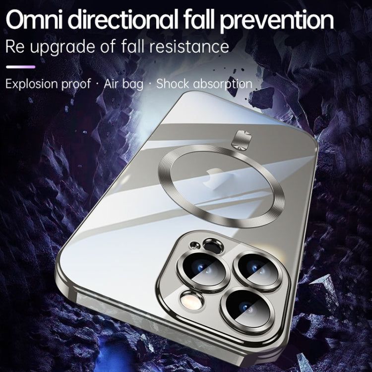 SULADA MagSafe Plating TPU Shockproof Phone Soft Case, For iPhone 15 Pro Max, For iPhone 15 Pro, For iPhone 15 Plus Apple Accessories engsul4378 iPhone 15 Pro Max - SULADA - Mobile Lens - Mobile Camera Lens - Cellphone Accessories - Phone Lens - Smartphone Lens