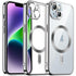 Transparent Electroplated Magsafe Magnetic TPU Phone Case, For iPhone 14, For iPhone 14 Pro, For iPhone 14 Pro Max Apple Accessories engtra4385 iPhone 14 - APEXEL INDIA - Mobile Lens - Mobile Camera Lens - Cellphone Accessories - Phone Lens - Smartphone Lens