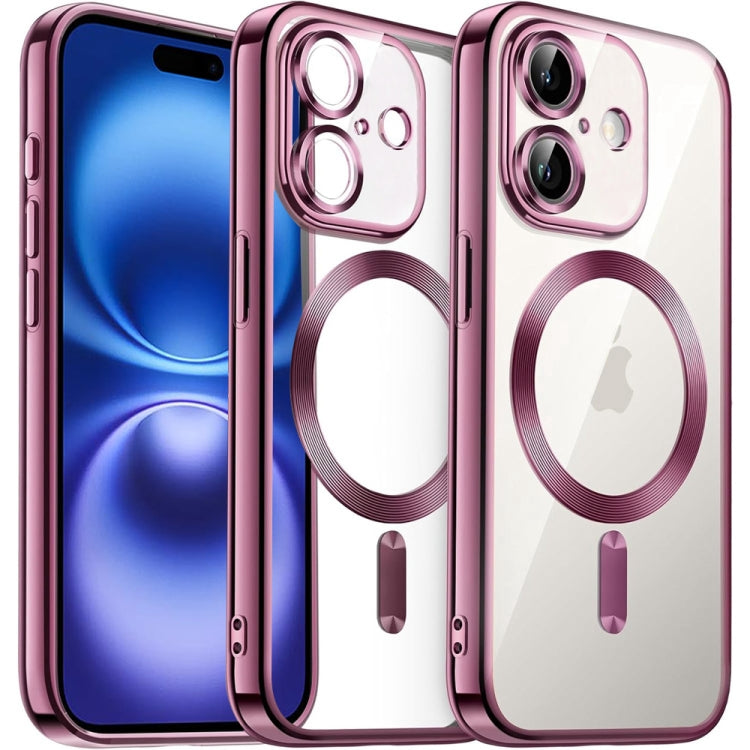 Transparent Electroplated Magsafe Magnetic TPU Phone Case, For iPhone 16 Pro Max, For iPhone 16 Pro, For iPhone 16, For iPhone 15 Pro Max Apple Accessories engtra4367 iPhone 16 Pro Max - APEXEL INDIA - Mobile Lens - Mobile Camera Lens - Cellphone Accessories - Phone Lens - Smartphone Lens