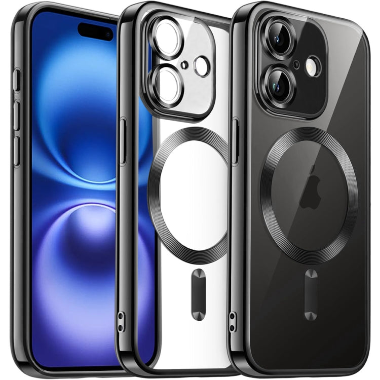 Transparent Electroplated Magsafe Magnetic TPU Phone Case, For iPhone 16 Pro Max, For iPhone 16 Pro, For iPhone 16, For iPhone 15 Pro Max Apple Accessories engtra4367 iPhone 16 Pro Max - APEXEL INDIA - Mobile Lens - Mobile Camera Lens - Cellphone Accessories - Phone Lens - Smartphone Lens