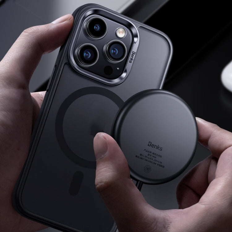 Benks Skin Feel Series MagSafe Magnetic Shockproof Phone Case, For iPhone 15 Pro Max, For iPhone 15 Pro, For iPhone 15 Plus, For iPhone 15 Apple Accessories engben4386 iPhone 15 Pro Max - Benks - Mobile Lens - Mobile Camera Lens - Cellphone Accessories - Phone Lens - Smartphone Lens