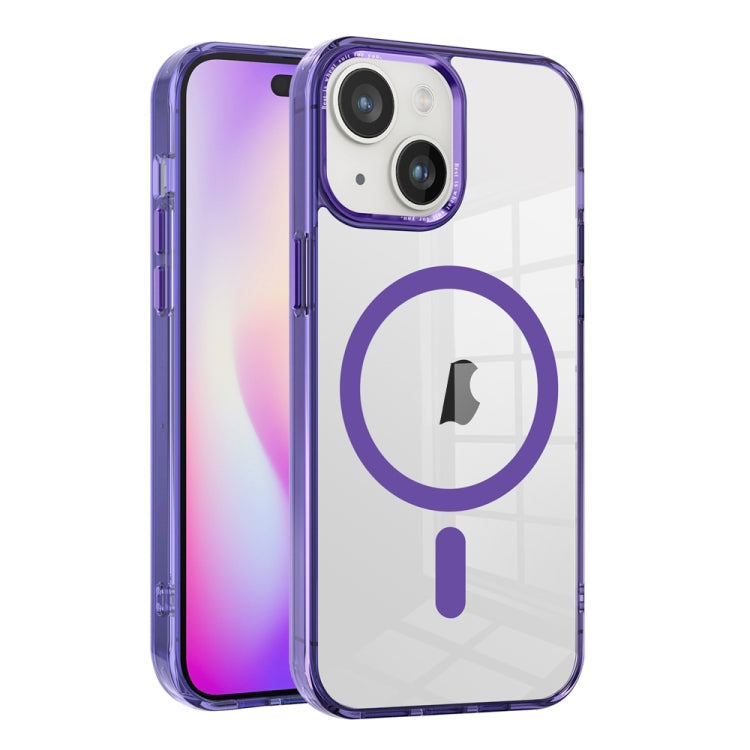 Ice Color Magnetic Series TPU Hybrid Acrylic Magsafe Phone Case, For iPhone 15, For iPhone 14, For iPhone 14 Pro Apple Accessories engice4387 iPhone 15 - APEXEL INDIA - Mobile Lens - Mobile Camera Lens - Cellphone Accessories - Phone Lens - Smartphone Lens