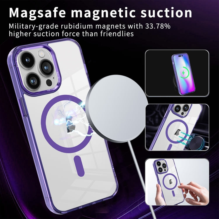 Ice Color Magnetic Series TPU Hybrid Acrylic Magsafe Phone Case, For iPhone 12 Pro, For iPhone 11 Apple Accessories engice4390 More iPhone Cases - APEXEL INDIA - Mobile Lens - Mobile Camera Lens - Cellphone Accessories - Phone Lens - Smartphone Lens