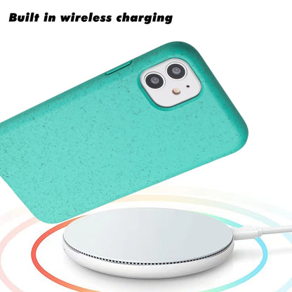 Wheat MagSafe Magnetic Straw Material + TPU Phone Case, For iPhone 11, For iPhone 11 Pro Apple Accessories engwhe4410 More iPhone Cases - APEXEL INDIA - Mobile Lens - Mobile Camera Lens - Cellphone Accessories - Phone Lens - Smartphone Lens