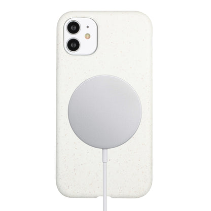 Wheat MagSafe Magnetic Straw Material + TPU Phone Case, For iPhone 11, For iPhone 11 Pro Apple Accessories engwhe4410 More iPhone Cases - APEXEL INDIA - Mobile Lens - Mobile Camera Lens - Cellphone Accessories - Phone Lens - Smartphone Lens