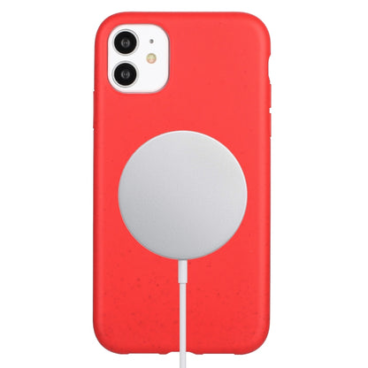 Wheat MagSafe Magnetic Straw Material + TPU Phone Case, For iPhone 11, For iPhone 11 Pro Apple Accessories engwhe4410 More iPhone Cases - APEXEL INDIA - Mobile Lens - Mobile Camera Lens - Cellphone Accessories - Phone Lens - Smartphone Lens