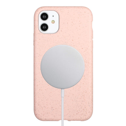 Wheat MagSafe Magnetic Straw Material + TPU Phone Case, For iPhone 11, For iPhone 11 Pro Apple Accessories engwhe4410 More iPhone Cases - APEXEL INDIA - Mobile Lens - Mobile Camera Lens - Cellphone Accessories - Phone Lens - Smartphone Lens