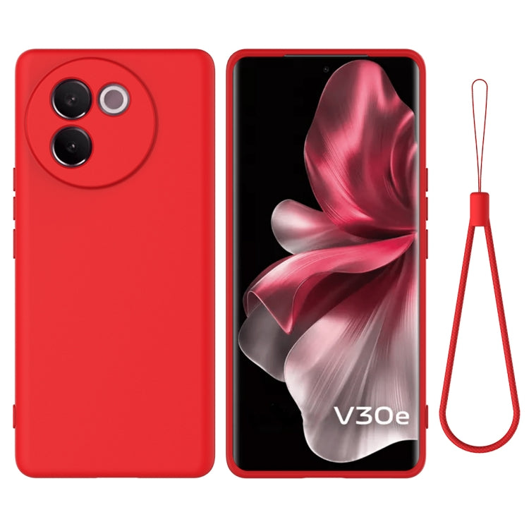 Solid Color Liquid Silicone Dropproof Full Coverage Phone Case, For vivo V30e 5G, For vivo V40 SE / V30 Lite ME, For vivo Y100 IDN / T3 / Y200e, For vivo Y03, For vivo S18 / S18 Pro / V30 / V30 Pro, For vivo V30 Lite 5G