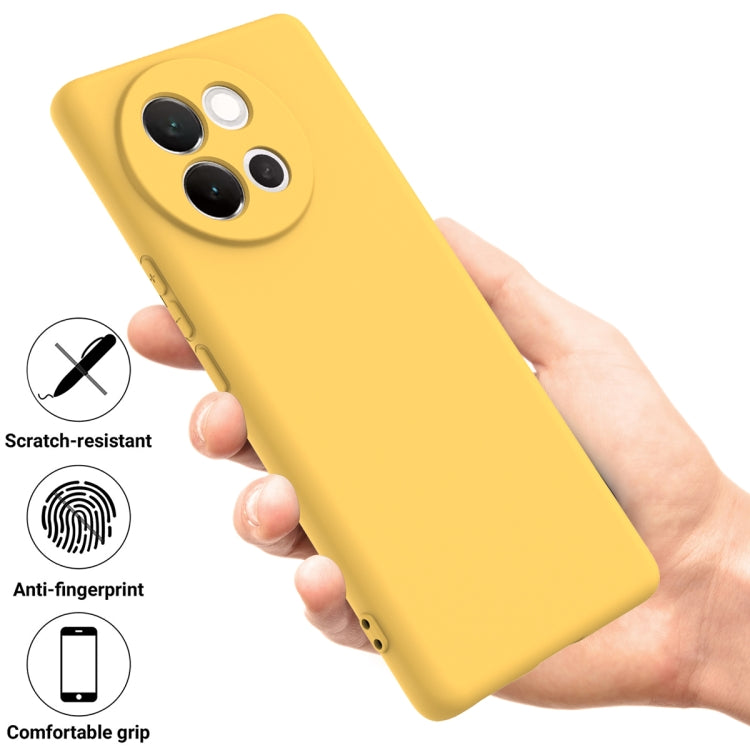 Solid Color Liquid Silicone Dropproof Full Coverage Phone Case, For vivo V40 Lite, For vivo Y58 5G, For vivo V40 / S19 Pro, For vivo S19, For vivo Y18 / Y18e 4G, For vivo Y38 5G