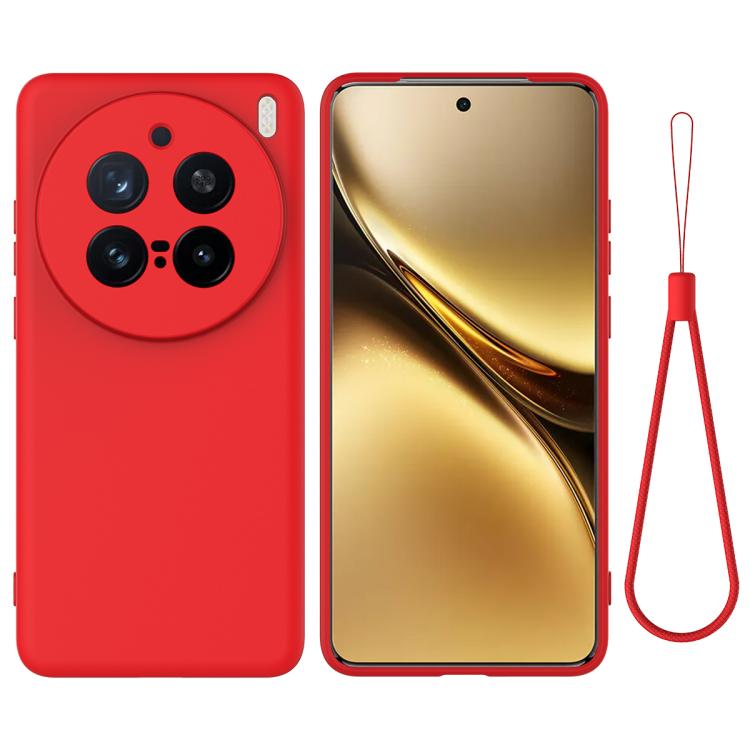 Solid Color Liquid Silicone Dropproof Full Coverage Phone Case, For vivo X200 Pro, For vivo V40 Lite 5G / 4G IDN, For vivo T3 Ultra, For vivo Y300 Pro, For vivo iQOO Z9s Pro / T3 Pro, For vivo V40 Pro