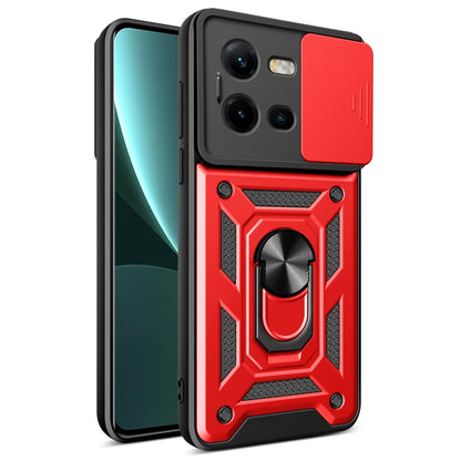 Sliding Camera Cover Design TPU+PC Phone Case, For vivo S17 Pro 5G/V29 5G, For vivo V25 5G/V25e 4G/X80 Lite 5G, For vivo T1 Pro