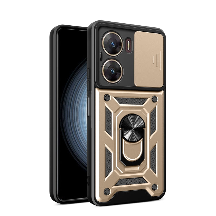 Sliding Camera Cover Design TPU+PC Phone Case, For vivo V29e Southeast Asian / Y200 5G, For vivo iQOO Z7 Pro 5G Global, For vivo V29e 5G Global