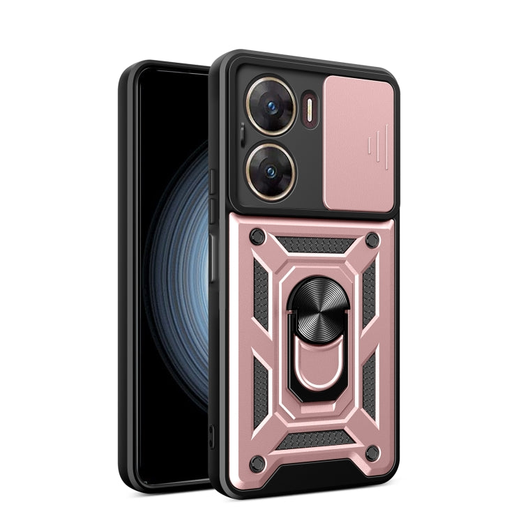 Sliding Camera Cover Design TPU+PC Phone Case, For vivo V29e Southeast Asian / Y200 5G, For vivo iQOO Z7 Pro 5G Global, For vivo V29e 5G Global