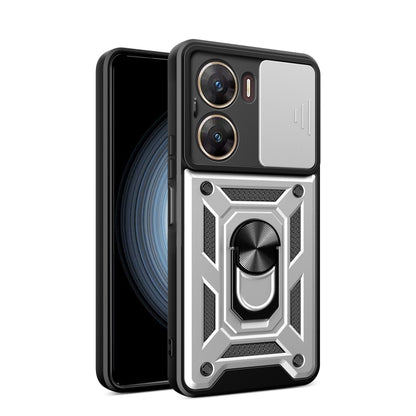 Sliding Camera Cover Design TPU+PC Phone Case, For vivo V29e Southeast Asian / Y200 5G, For vivo iQOO Z7 Pro 5G Global, For vivo V29e 5G Global