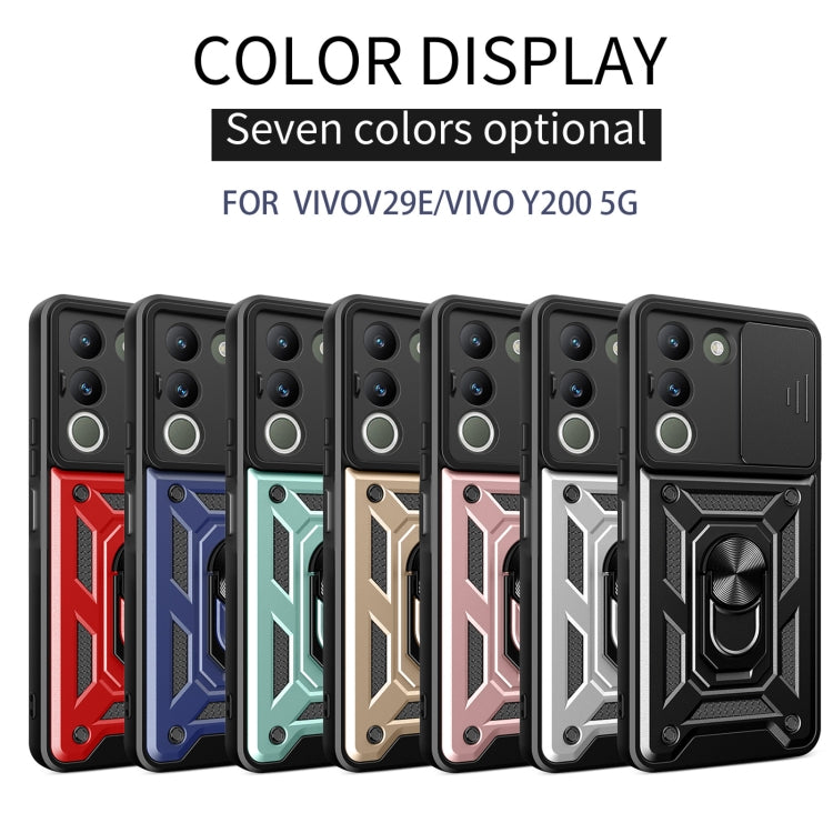 Sliding Camera Cover Design TPU+PC Phone Case, For vivo V29e Southeast Asian / Y200 5G, For vivo iQOO Z7 Pro 5G Global, For vivo V29e 5G Global