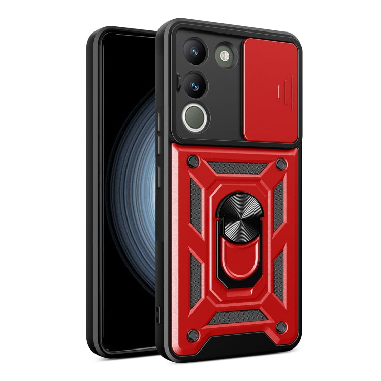 Sliding Camera Cover Design TPU+PC Phone Case, For vivo V29e Southeast Asian / Y200 5G, For vivo iQOO Z7 Pro 5G Global, For vivo V29e 5G Global