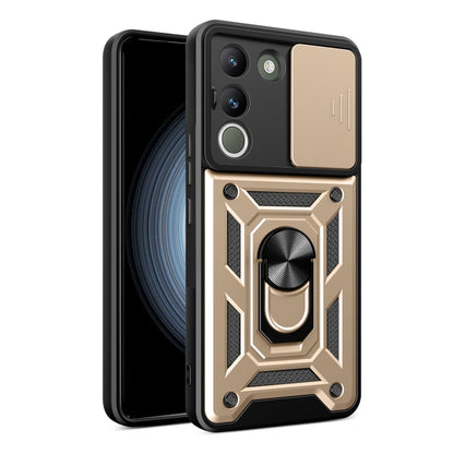 Sliding Camera Cover Design TPU+PC Phone Case, For vivo V29e Southeast Asian / Y200 5G, For vivo iQOO Z7 Pro 5G Global, For vivo V29e 5G Global