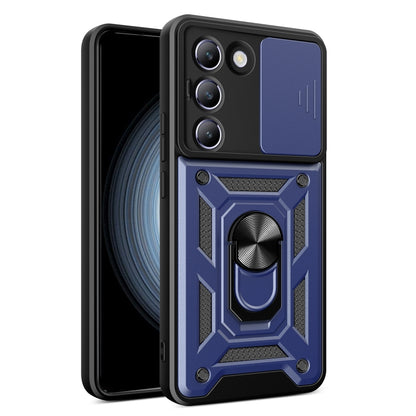 Sliding Camera Cover Design TPU+PC Phone Case, For vivo V30 Lite 5G India / Y100 IDN, For vivo Y200e 5G Global, For vivo V30 / V30 Pro