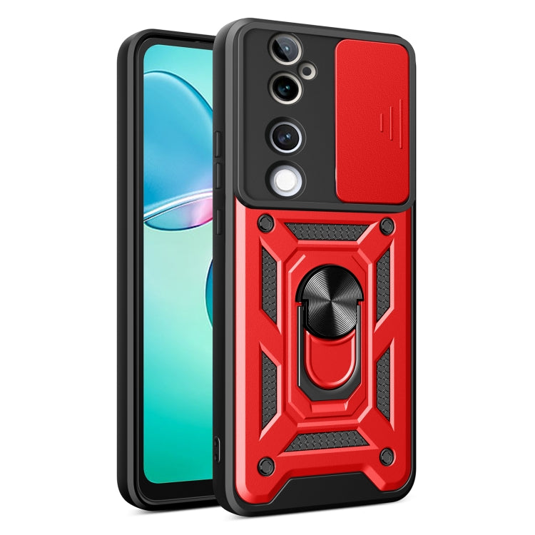 Sliding Camera Cover Design TPU+PC Phone Case, For vivo iQOO Z9s 5G Global, For vivo V40 / V40 Pro / S19 Pro, For vivo Y28 4G