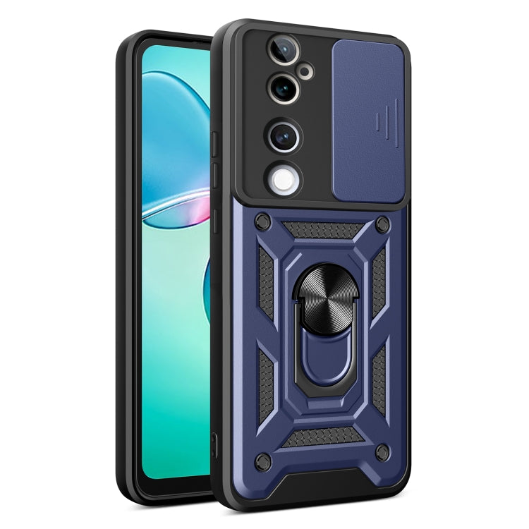 Sliding Camera Cover Design TPU+PC Phone Case, For vivo iQOO Z9s 5G Global, For vivo V40 / V40 Pro / S19 Pro, For vivo Y28 4G