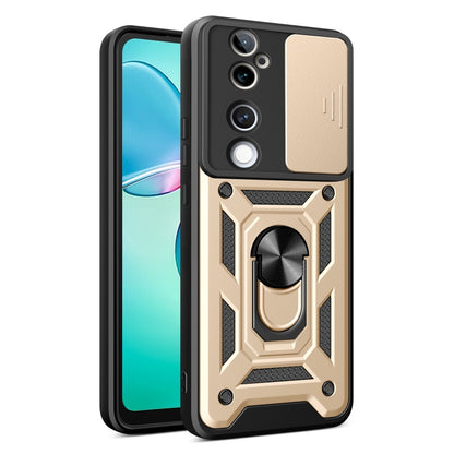 Sliding Camera Cover Design TPU+PC Phone Case, For vivo iQOO Z9s 5G Global, For vivo V40 / V40 Pro / S19 Pro, For vivo Y28 4G
