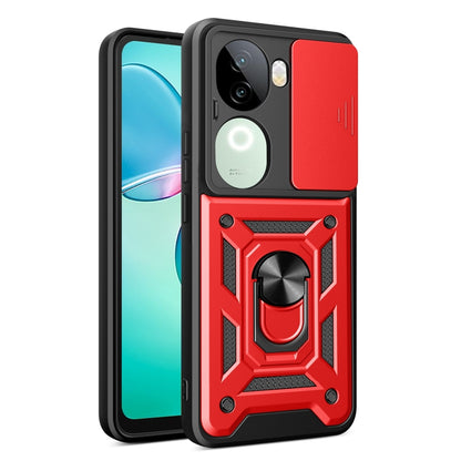 Sliding Camera Cover Design TPU+PC Phone Case, For vivo iQOO Z9s 5G Global, For vivo V40 / V40 Pro / S19 Pro, For vivo Y28 4G