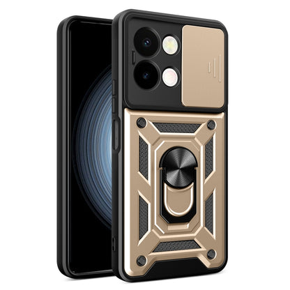 Sliding Camera Cover Design TPU+PC Phone Case, For vivo iQOO Z9s 5G Global, For vivo V40 / V40 Pro / S19 Pro, For vivo Y28 4G