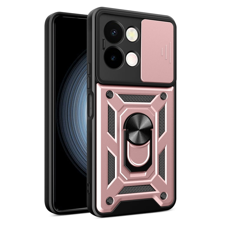Sliding Camera Cover Design TPU+PC Phone Case, For vivo iQOO Z9s 5G Global, For vivo V40 / V40 Pro / S19 Pro, For vivo Y28 4G