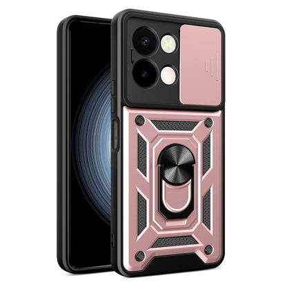Sliding Camera Cover Design TPU+PC Phone Case, For vivo iQOO Z9s 5G Global, For vivo V40 / V40 Pro / S19 Pro, For vivo Y28 4G