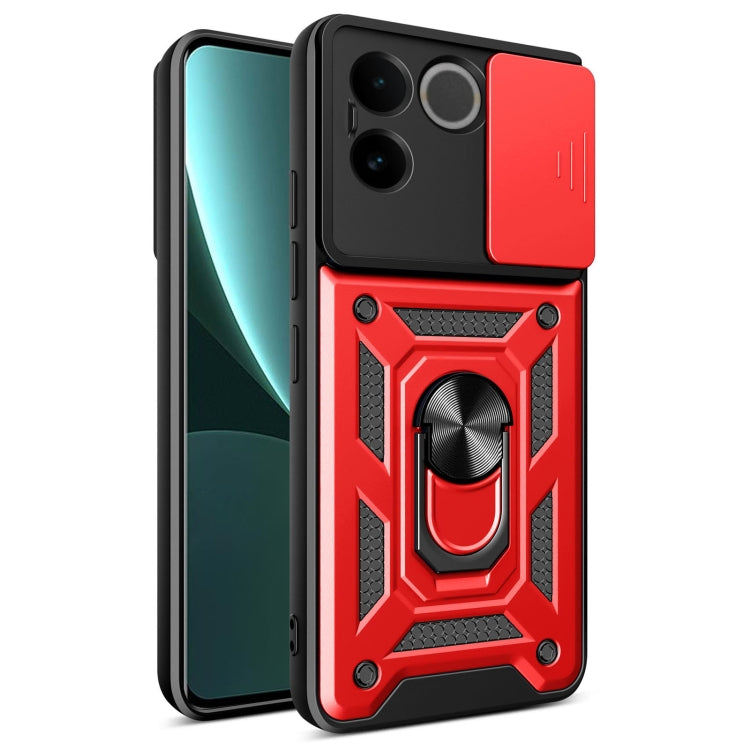 Sliding Camera Cover Design TPU+PC Phone Case, For vivo V29e Southeast Asian / Y200 5G, For vivo iQOO Z7 Pro 5G Global, For vivo V29e 5G Global