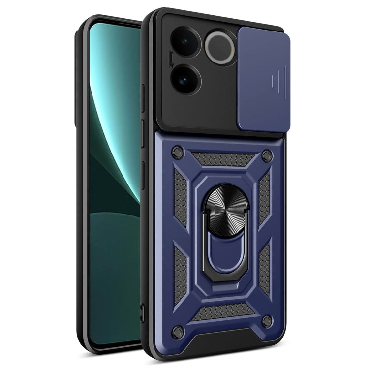 Sliding Camera Cover Design TPU+PC Phone Case, For vivo V29e Southeast Asian / Y200 5G, For vivo iQOO Z7 Pro 5G Global, For vivo V29e 5G Global