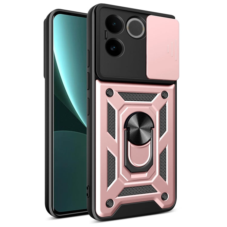 Sliding Camera Cover Design TPU+PC Phone Case, For vivo V29e Southeast Asian / Y200 5G, For vivo iQOO Z7 Pro 5G Global, For vivo V29e 5G Global
