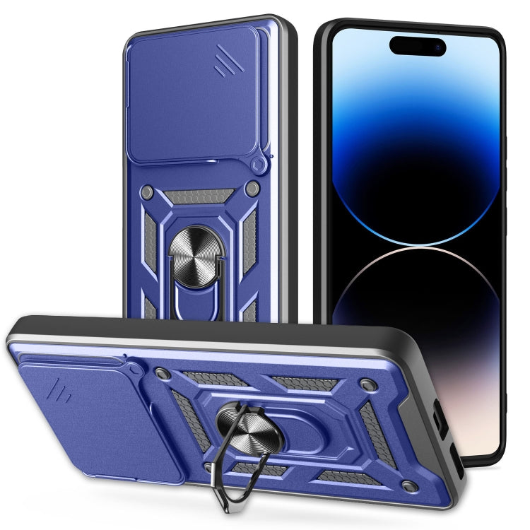 Sliding Camera Cover Design TPU+PC Phone Case, For vivo V50 5G, For vivo iQOO 13 5G, For vivo Y19s