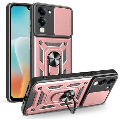 Sliding Camera Cover Design TPU+PC Phone Case, For vivo Y400 Pro 5G India, For vivo Y29s 5G / Y04 4G, For vivo Y29 4G
