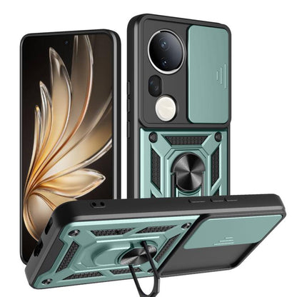 Sliding Camera Cover Design TPU+PC Phone Case, For vivo Y400 5G, For vivo V60 5G, For vivo S20 Pro / T4 Ultra 5G